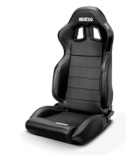 Sparco R100 Black Vinyl Racing Seat Reclining Universal  picture