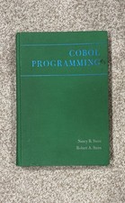 COBOL Programming Nancy B Stern Robert A Stern Wiley Green HC 1970 Book Vtg picture
