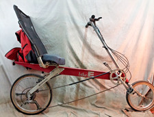 2005 Bike-E Recumbent Bike Small 21 Speed SRAM Dual Shift Red 20/16