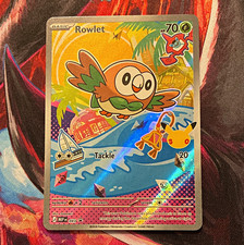 Nintendo Pokemon TCG Rowlet 043 Me: Mega Evolution First partners promo picture