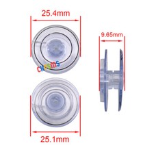 PLASTIC BOBBINS #181551 FOR SINGER Athena 2000,2001 Futura 900,920,1030,1036 picture