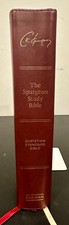 CSB Spurgeon Study Bible Holman Bible Publishers (Burgundy/Marble LeatherTouch) picture