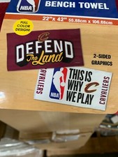NBA Cleveland Cavaliers Authentic Players Game Towel Sideline Bench Locker Room picture