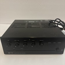 TOA BG-2120CU Mixer Amplifier, 120W - Black - Tested and Works picture
