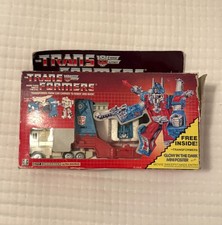 Vintage 1985 Transformers G1 City Commander Ultra Magnus Original Box Autobots picture