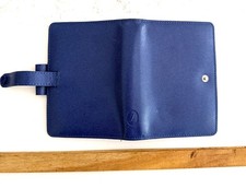Filofax Mini Piccadilly Blue Leather Address Book picture