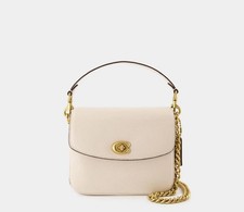Coach Cassie  19 Leather Chalk Shoulder-Hand  and Crossbody Bag- with 3 strap picture