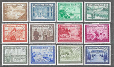 Germany's Third Reich Mi# 702-713 Postal Service 1939 MH *   picture