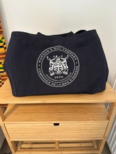 HUDSON’S BAY COMPANY - HBC Large Navy Blue TOTE BAG. **RARE** picture