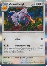 Holo Aerodactyl 142/165 Rare Scarlet and Violet 151 Pokemon TCG picture