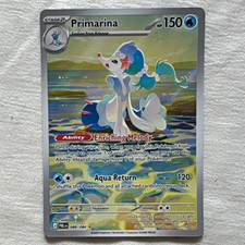 Pokémon TCG - Primarina 088/084 - Pitch Black - Illustration Rare - Holo picture