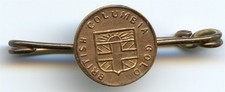 Scarce 1917 G$1 British Columbia Gold / California Gold / Greene-430, POP 3 picture