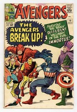 Avengers #10 GD/VG 3.0 RESTORED 1964 picture
