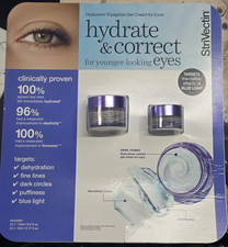 StriVectin Eye Gel Creme Hyaluronic Tripeptide 2 pack 0.5 & 0.17 oz Sealed picture