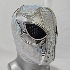 SILVER COBRA WRESTLING MASK LUCHADOR WRESTLER LUCHA LIBRE COSTUME COSPLAY picture