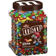 M&M'S Milk Candies Jar, Chocolate, 62 oz picture