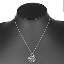 Tiffany & Co. Heart Key Pendant Necklace ( on an 18” chain ) & Accessories picture