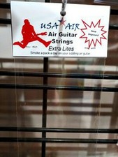 USA Air Guitar Strings - Gag Gift Extra Lite for air guitars picture