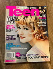 Vintage Teen Magazine January 1999 Issue 01 Illustrated Drew Barrymore picture
