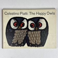 Celestino Piatti HAPPY OWLS 1964 1st American Edition Atheneum Hardcover picture