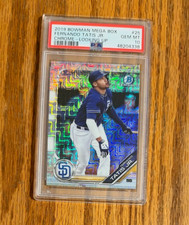 2019 Bowman Mega Box Fernando Tatis Jr #25 Chrome-Looking Up PSA 10 Gem Mint RC picture