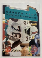 1995 Classic NFL Draft 1st Round Picks Warren Sapp #12 Silver Signatures /1750  picture