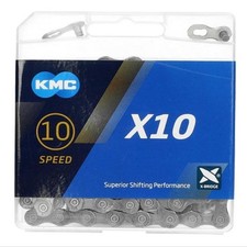 KMC X10 10 Speed Bicycle Chain 116 Link picture