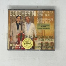 Boccherini - 12 Cello Concertos CD 1988 Claves Classical David Geringas picture
