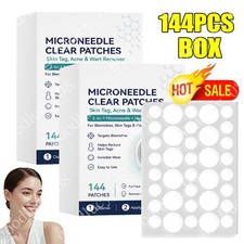 1/2X Curalona 2-in-1 Microneedle Patches,Hydrocolloid Skin Tag Wart Acne Remover picture
