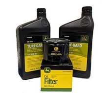 John Deere Original Equipment Oil Change Kit - (2) TY22029 + AM125424 picture