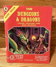 1981 TSR Dungeons & Dragons Basic Rulebook Fantasy Adventure Game picture