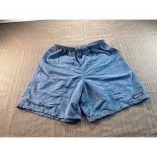 Patagonia Baggies Shorts Mens Small Blue Recycled Nylon Mesh Lined 5 Inch Inseam picture