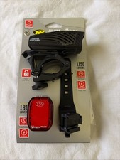 NiteRider Lumina Micro 1150 Lumen Headlight Bike Light & Vmax+ 180 Taillight picture