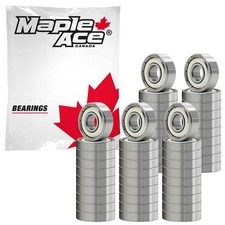 608-ZZ Ball Bearing 8x22x7mm 608 ZZ Metal Shielded (Qty 50) 608-ZZ_S_50_S picture
