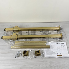 Kingston Brass VPB3328SQ7 22 in. Monarch Stainless Steel Console Sink Legs  P... picture