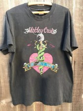 Vtg Motley Crue Without You 90s Heavy Metal T-Shirt Charcoal S-5XL picture
