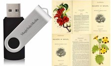 Magazine of Botany and Register of Flowering Plants (1834-1849) - 16 Vols on USB picture