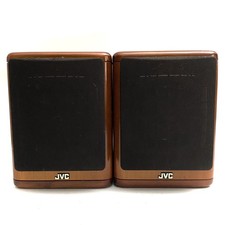JVC SP-UX7000 Pair Bookshelf Speakers Cherry Wood 20Watt 4 Ohm Vintage picture