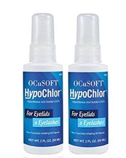 OCuSoft HypoChlor Solution For Eyelids & Eyelashes Soothing 2 fl oz Pack of 2 picture