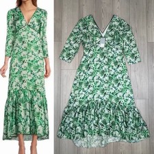 NWT Antonio Melani x Kimberly Whitman Celia Long Sleeve Floral Maxi Dress Sz 14 picture