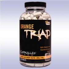 CONTROLLED LABS ORANGE TRIAD (270 TAB) multi-vitamin digestion joint immunity picture