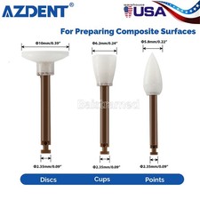 40Pcs AZDENT Dental Composite Polishing Finishing Finisher Disc/ Cups/Points picture