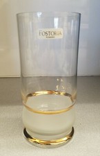 Fostoria Kristina (Romania) Highball 19 Oz. Glasses Set of 4 RARE 1980s picture