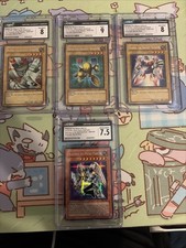 Yu-Gi-Oh CGC  Alpha Beta Gamma w/ Valkyrion DOR 2003 Original Prints picture