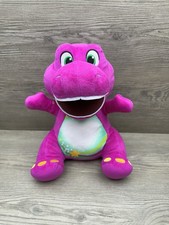Fisher-Price Barney's World Heart Glow Plush Toy With 40+ Songs Sounds Phrases picture