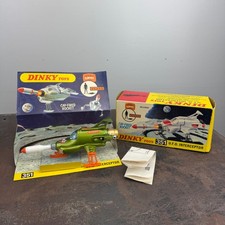 VTG Dinky Toys No. 351 Gerry Anderson UFO SHADO Interceptor Ship w/ Box Display picture
