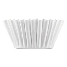 BUNN 8-12 Cup Home Model Coffee Filters, White, Basket style (100 Count) picture