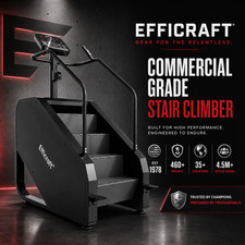 Stair Stepper Machine with LED Screen, 15 Speed Levels Stair Master, 15-164 Step picture
