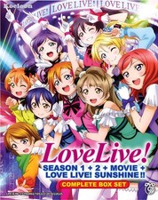 DVD Anime LOVE LIVE School Idol Project Season 1+2 + Movie + Sunshine Eng Sub picture