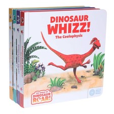 The World of Dinosaur Roar By Peter Curtis & Jeanne Willis 4 Books -Ages 3+ -BB picture